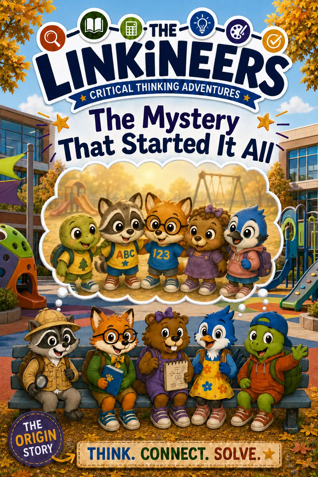 Book cover for The Linkineers: The Mystery That Started It All